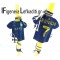 Πασχαλινή λαμπάδα δύο όψεων Ρονάλντο Al Nassr FC / ή ομάδα επιλογής σας