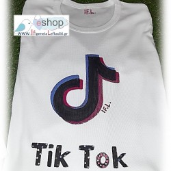 Χειροποίητο Ζωγραφιστό μπλουζάκι TIK- TOK