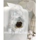 Βαπτιστικό σετ με λευκή βαλίτσα  "Άμαξα Κολοκύθα - Little Princess"