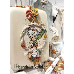 Βαπτιστικό Σετ για αγόρι –Boho “Μπαμ - Μπαμ” Flintstones με βαλίτσα 