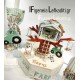 Πλήρης Σετ Βάπτισης για αγόρι «Baby Litlle FARM / ΤΡΑΚΤΕΡ» 