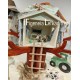 Πλήρης Σετ Βάπτισης για αγόρι «Baby Litlle FARM / ΤΡΑΚΤΕΡ» 