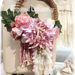 Σετ Βάπτισης για κοριτσάκι "Boho Floral Ρομαντισμός" με βαλίτσα