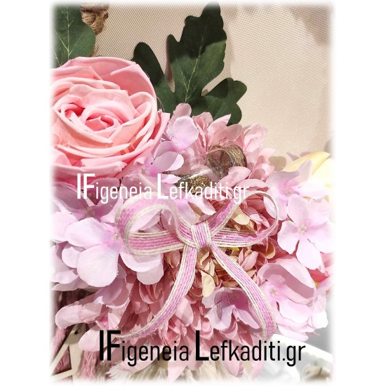 Σετ Βάπτισης για κοριτσάκι "Boho Floral Ρομαντισμός" με βαλίτσα