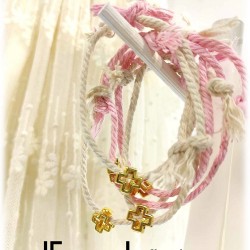 Μαρτυρικά Βάπτισης για κοριτσάκι "Boho Floral Ρομαντισμός" με βαλίτσα