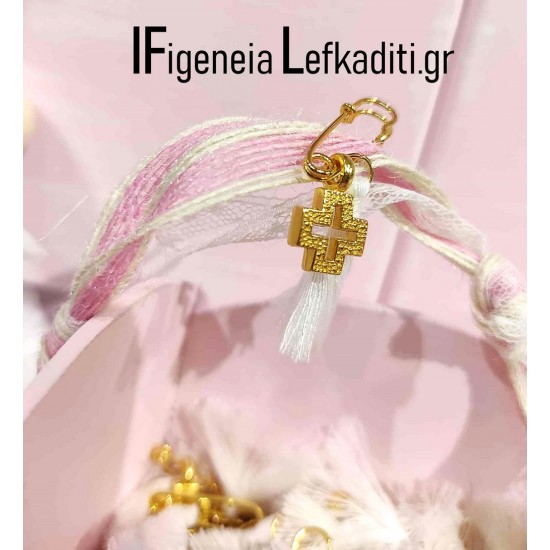 Βαπτιστικό Σετ “Πεταλούδα Floral” με Κουκλόσπιτο & Μονόγραμμα Βαπτιστικό Σετ “Πεταλούδα Floral” με Κουκλόσπιτο & Μονόγραμμα