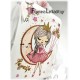 Πλήρης Βαπτιστικό Σετ για κορίτσι «Little PRINCESS in the Moon» με βαλίτσα ζωγραφισμένη