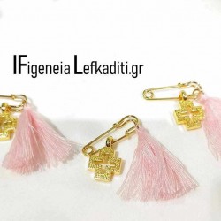Μαρτυρικά Βάπτισης παραμάνα "Το δεντρόσπιτο της καρδιάς / Flowers little girl"