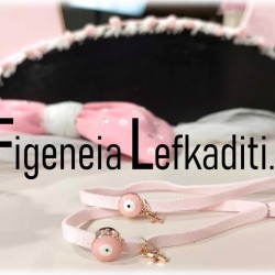 Μαρτυρικά Βάπτισης «Minnie Mouse – Φιογκάκια» pink black