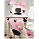 Σετ Βάπτισης για κορίτσι «Minnie Mouse – Φιογκάκια» pink black Σετ Βάπτισης για κορίτσι «Minnie Mouse – Φιογκάκια» pink black