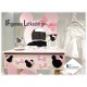 Σετ Βάπτισης για κορίτσι «Minnie Mouse – Φιογκάκια» pink black Σετ Βάπτισης για κορίτσι «Minnie Mouse – Φιογκάκια» pink black