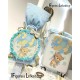Σετ Βάπτισης Αρκουδάκι «TEDDY BEAR BALLOONS» με βαλίτσα ζωγραφισμένη