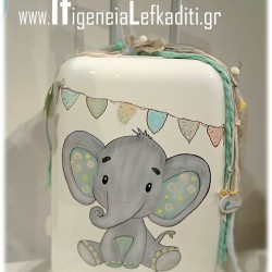 Προσωποποιημένη βαλίτσα ταξιδίου «Μικρός Ελέφαντας»