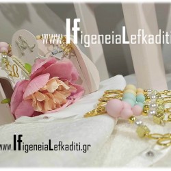 Μαρτυρικά βάπτισης μπρελόκ Πεταλούδα "Little butterfly flower"