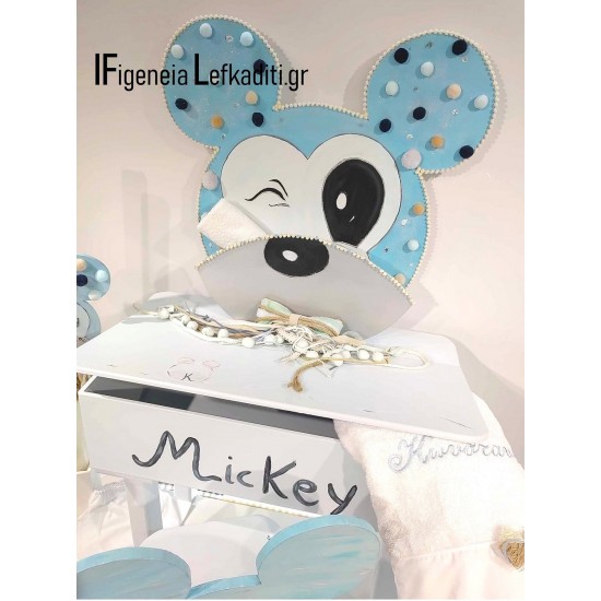 Σετ βάπτισης «Mickey Mouse» με γραφείο θρανίο