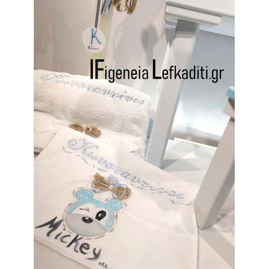 Σετ βάπτισης «Mickey Mouse» με γραφείο θρανίο