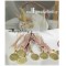 Μαρτυρικά βάπτισης με Κωνσταντινάτο «boho vintage ουράνιο τόξο»