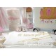 Σετ βάφτισης ''Little princess'' με βαλίτσα ζωγραφισμένη και όνομα παιδιού   