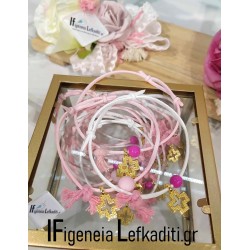 Μαρτυρικά βάπτισης «Flower butterfly / Πεταλούδα»