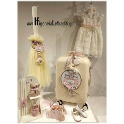Ρομαντικό σετ βάπτισης «Άρωμα Miss Perfume” ή θέμα δικής σας επιλογής